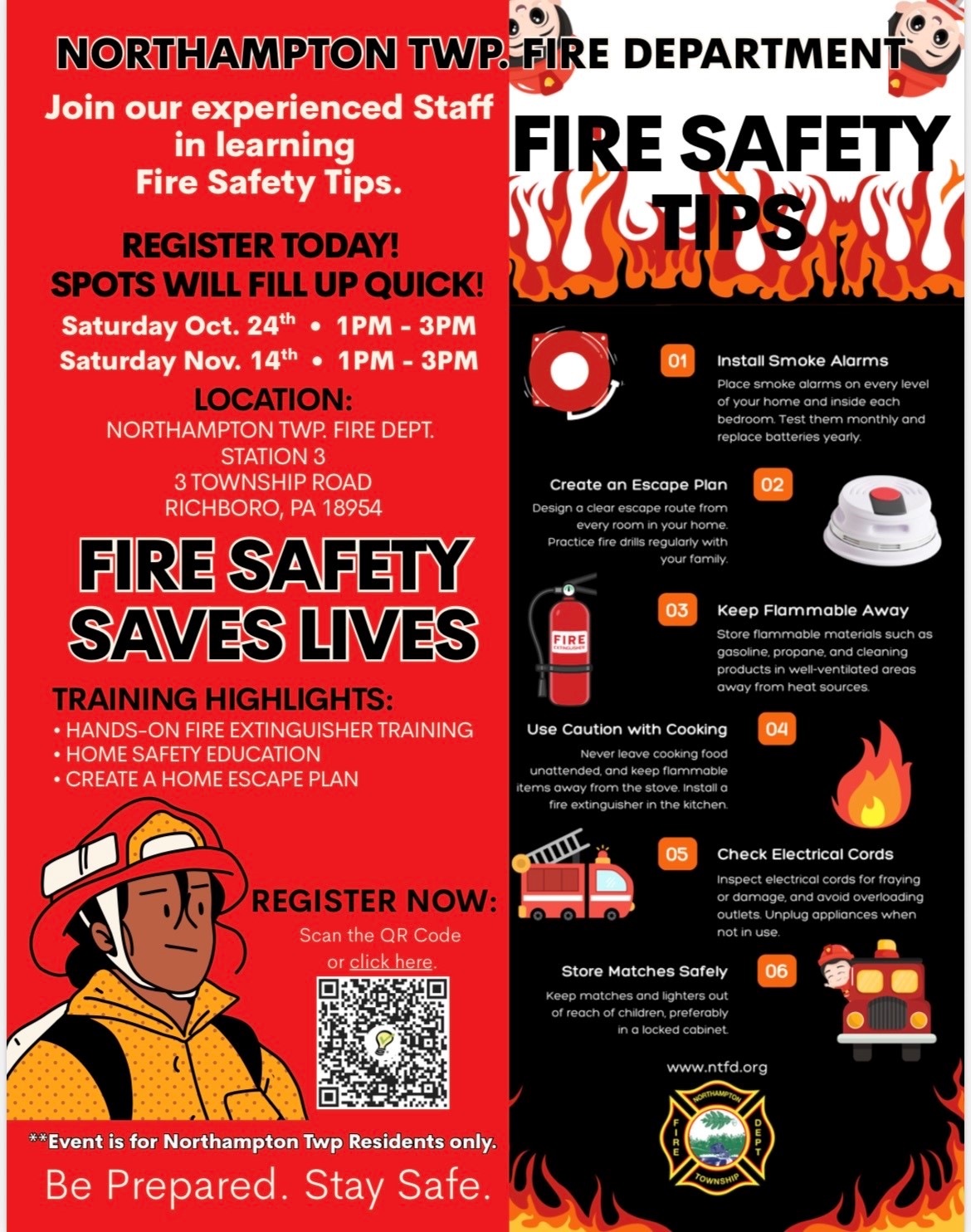 fire safety class date